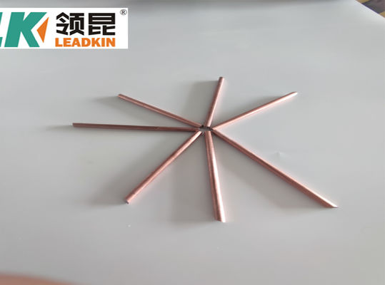 0.13kg/M Cu-CuNi Type S 열전대 연장선 0.6CM 광물 절연 동 시스 케이블